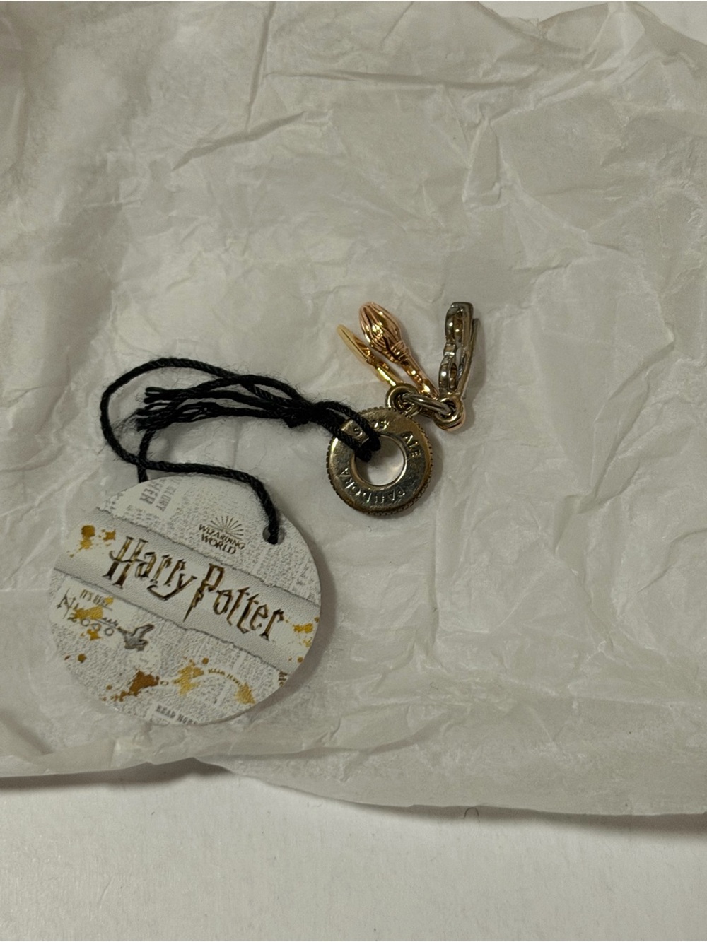 Pandora - Harry Potter, Glasses, Nimbus 2000 & Lightning Bolt Dangle Charm
